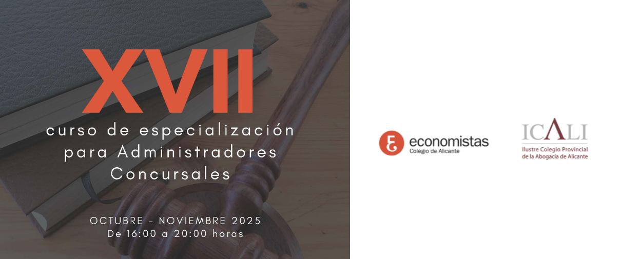XVII Curso de Especialización para Administradores Concursales