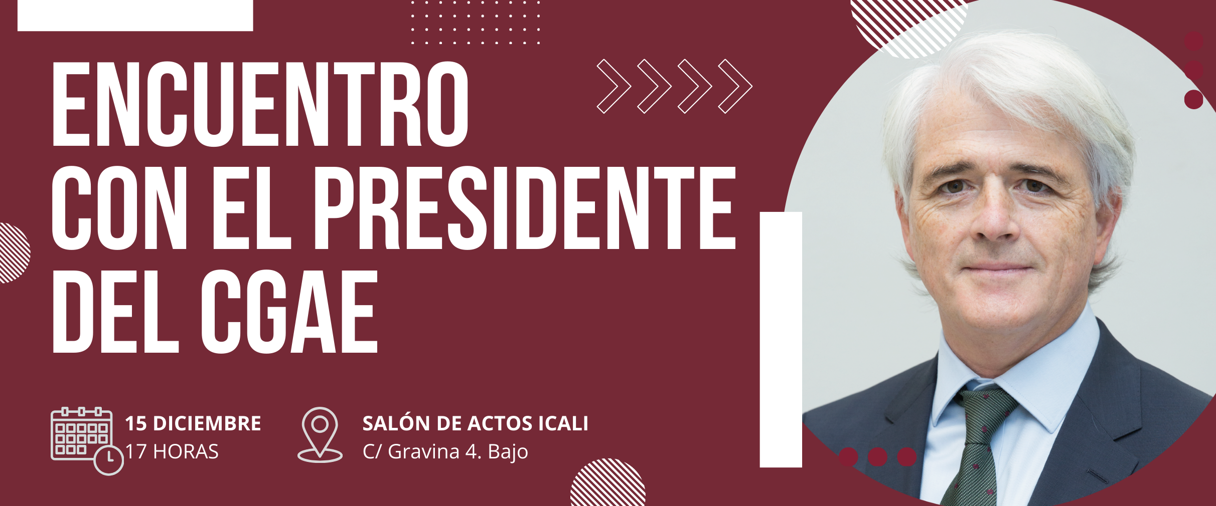 Encuentro con el presidente del Consejo General de la Abogacía Española