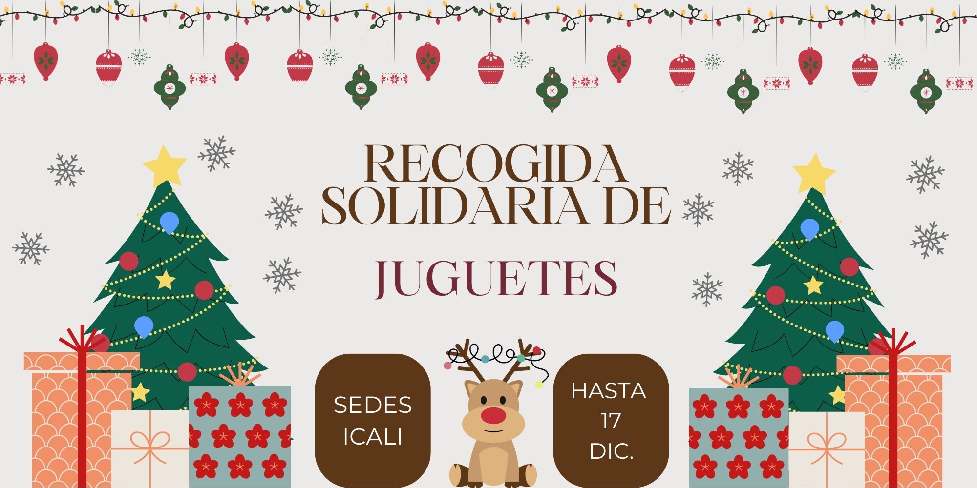 Campaña navideña solidaria de recogida de juguetes
