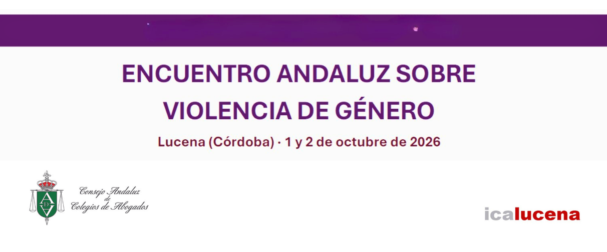 El CADECA celebrará en Lucena el Encuentro Andaluz sobre Violencia de Género los días 1 y 2 de octubre
