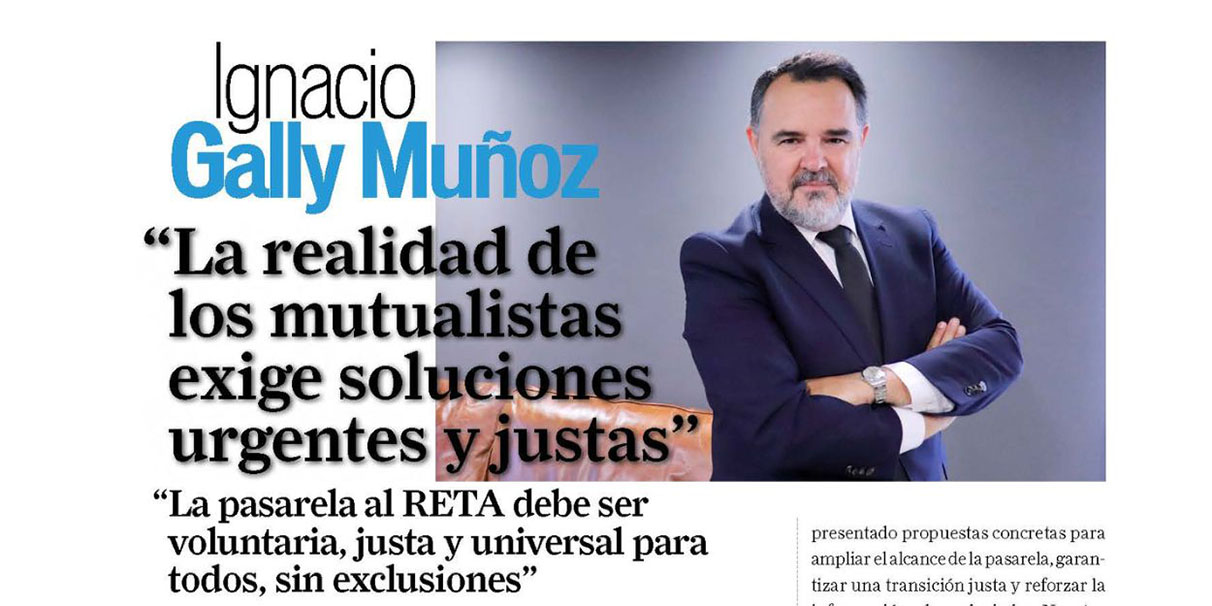 Ignacio Gally: «La realidad de los mutualistas exige soluciones urgentes y justas»