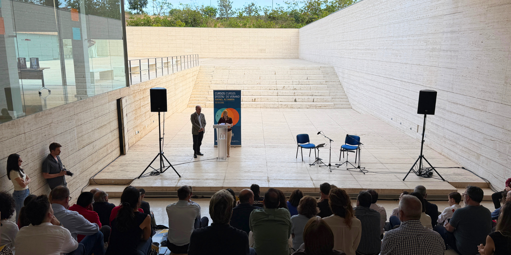 ICALI participa en la inauguración del 25º aniversario de los Cursos de Verano Rafael Altamira