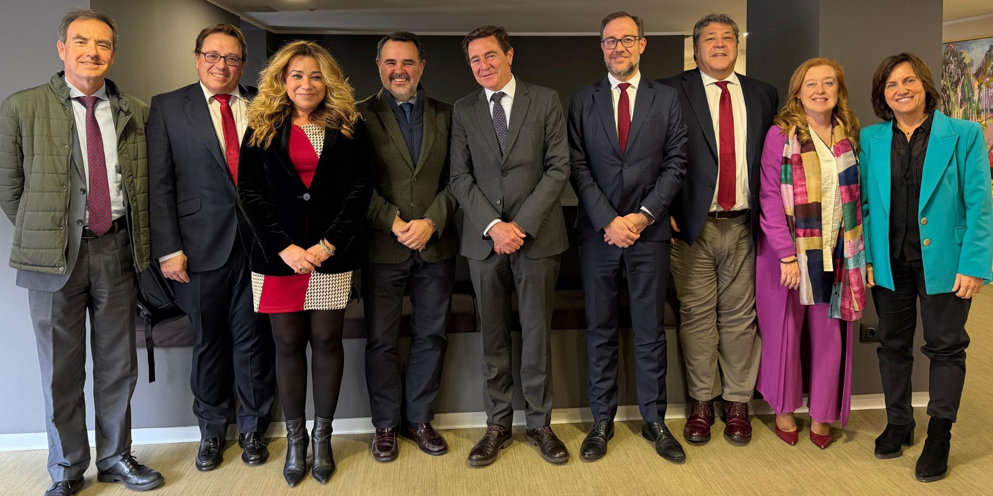 Reunión de trabajo con los representantes de la Administración de Justicia