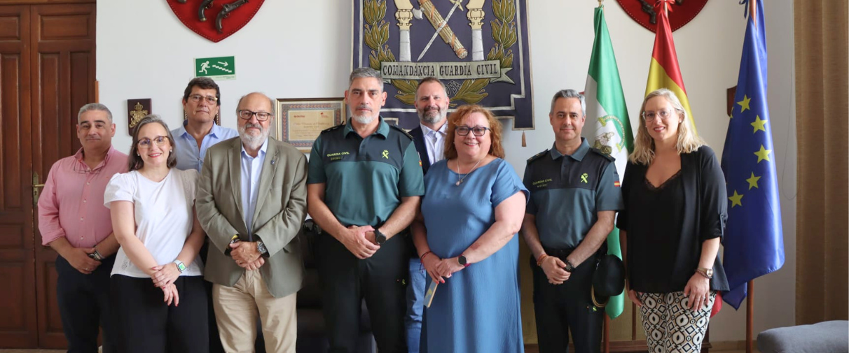 El Colegio de la Abogacía y la Guardia Civil de Córdoba refuerzan su coordinación institucional en beneficio de la ciudadanía