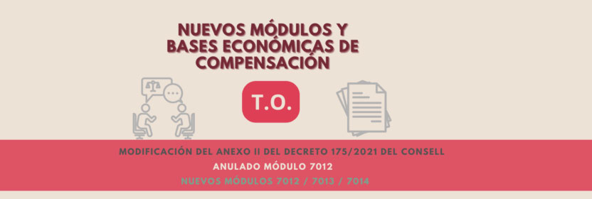 Nuevos módulos y bases económicas de compensación de la asistencia jurídica gratuita