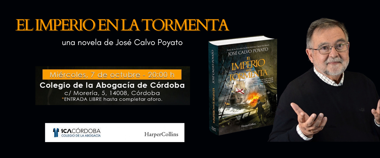 José Calvo Poyato presenta 'El Imperio en la tormenta' en el Colegio