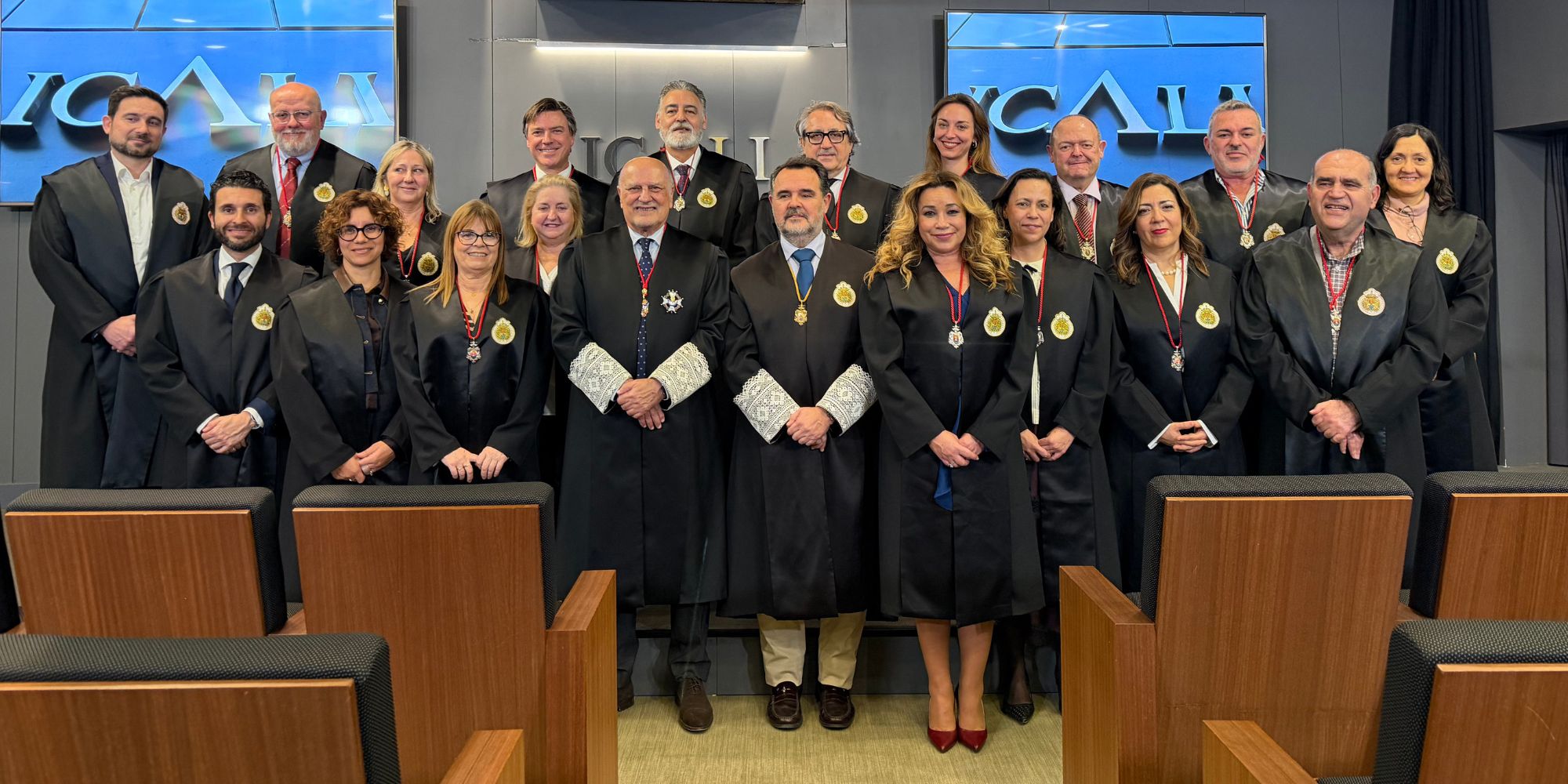 El ICALI celebra el Acto de Toma de Posesión de los nuevos cargos de la Junta de Gobierno y rinde homenaje al contador saliente José Sala Ballester