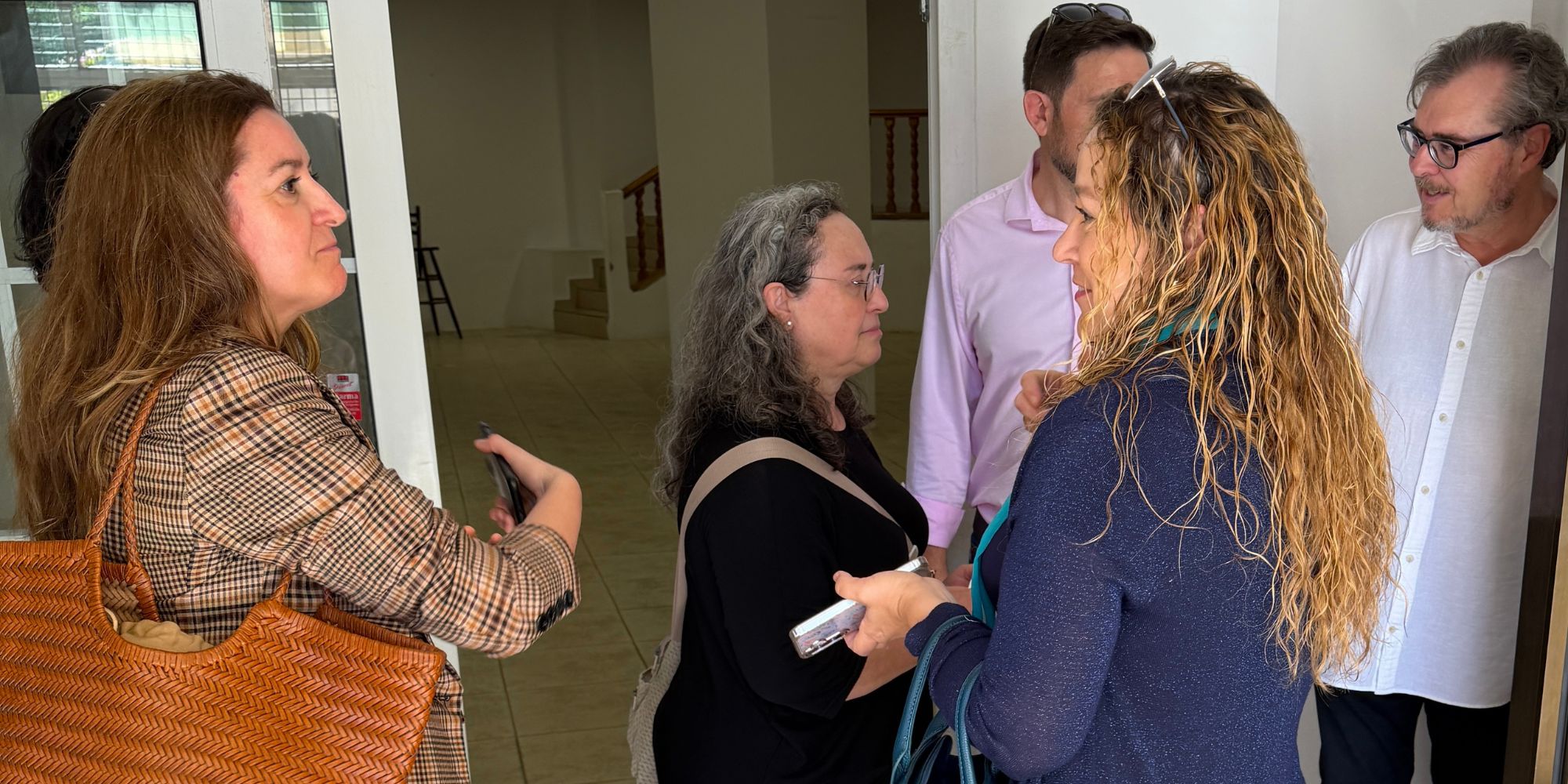 Visita de la colegiación a la futura sede del ICALI en Dénia