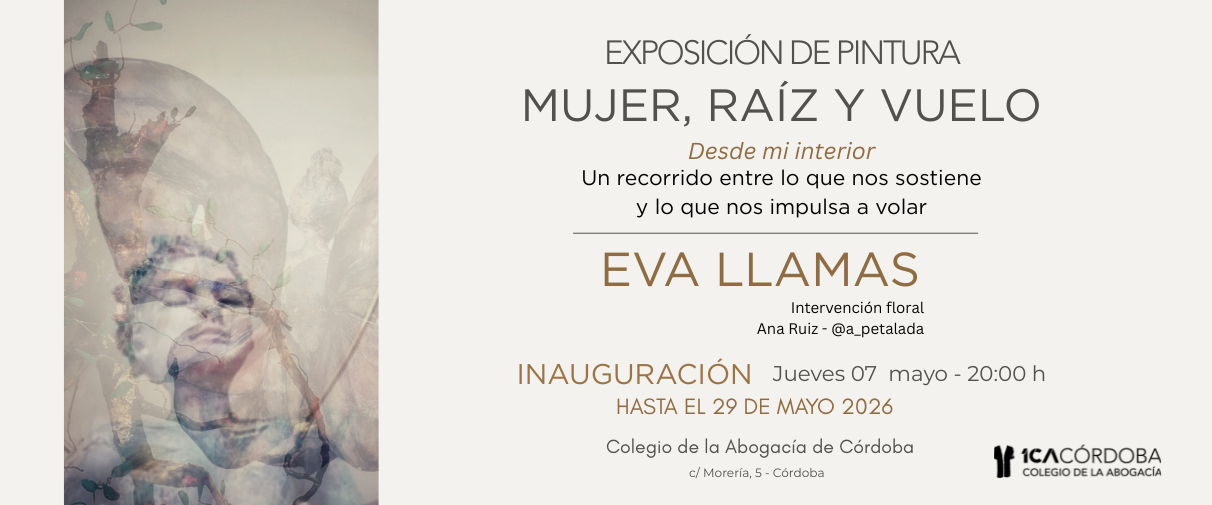 Exposición MUJER, RAÍZ Y VUELO de Eva Llamas